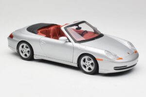 Porsche 911 996 Cabriolet Silber Gate 1:18 1052 Metall – Bild 6 von 8