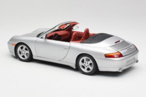 Porsche 911 996 Cabriolet Silber Gate 1:18 1052 Metall – Bild 7 von 8