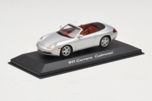 Porsche 911 996 Cabriolet Silber Minichamps 1:43 WAP02004097 Metall – Bild 2 von 4