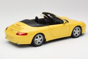 Porsche 911 996 Cabriolet Speed Gelb UT Models 1:18 27906 Metall – Bild 3 von 8