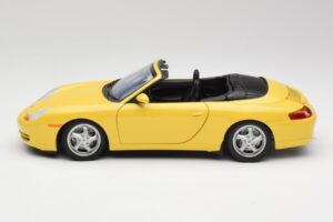 Porsche 911 996 Cabriolet Speed Gelb UT Models 1:18 27906 Metall – Bild 4 von 8