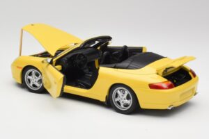 Porsche 911 996 Cabriolet Speed Gelb UT Models 1:18 27906 Metall – Bild 5 von 8