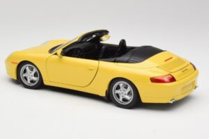 Porsche 911 996 Cabriolet Speed Gelb UT Models 1:18 27906 Metall – Bild 7 von 8