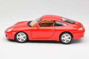 Porsche 911 996 Carrera 4 Rot Bburago 1:18 30085 Metall – Bild 4 von 8