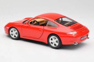 Porsche 911 996 Carrera 4 Rot Bburago 1:18 30085 Metall – Bild 7 von 8