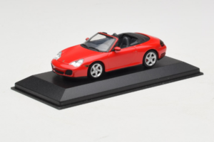 Porsche 911 996 Carrera 4S Cabriolet Rot Minichamps 1:43 400062831 Metall – Bild 2 von 4