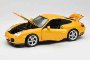Porsche 911 996 Carrera 4S Gelb Maisto 1:18 WAP02101610 Metall – Bild 2 von 8