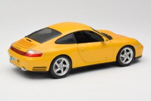 Porsche 911 996 Carrera 4S Gelb Maisto 1:18 WAP02101610 Metall – Bild 3 von 8