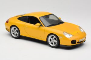 Porsche 911 996 Carrera 4S Gelb Maisto 1:18 WAP02101610 Metall – Bild 6 von 8