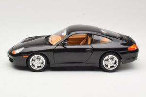 Porsche 911 996 Carrera Schwarz Bburago 1:18 3385-M2 Metall – Bild 4 von 8