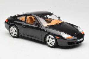 Porsche 911 996 Carrera Schwarz Bburago 1:18 3385-M2 Metall – Bild 6 von 8