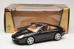 Porsche 911 996 Carrera Schwarz Bburago 1:18 3385-M2 Metall – Bild 8 von 8