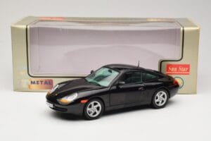 Porsche 911 996 Carrera Schwarz Sun Star 1:18 1202 Metall – Bild 8 von 8