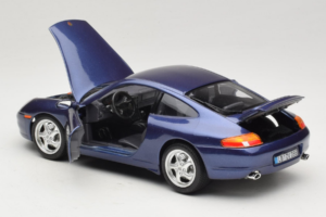 Porsche 911 996 Carrera Blau Bburago 1:18 WAP02100897 Metall – Bild 5 von 8