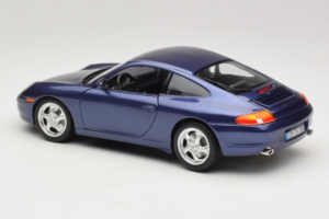 Porsche 911 996 Carrera Blau Bburago 1:18 WAP02100897 Metall – Bild 7 von 8