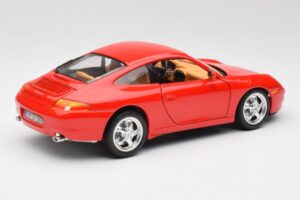 Porsche 911 996 Carrera Rot Bburago 1:18 3385 Metall – Bild 3 von 8