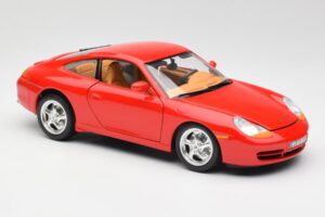 Porsche 911 996 Carrera Rot Bburago 1:18 3385 Metall – Bild 6 von 8