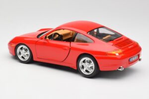 Porsche 911 996 Carrera Rot Bburago 1:18 3385 Metall – Bild 7 von 8