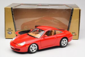 Porsche 911 996 Carrera Rot Bburago 1:18 3385 Metall – Bild 8 von 8