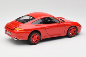Porsche 911 996 Carrera Rot Limitierte Auflage Bburago 1:18 3385-M1 Metall – Bild 3 von 8