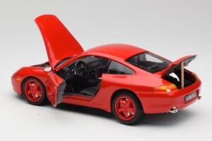 Porsche 911 996 Carrera Rot Limitierte Auflage Bburago 1:18 3385-M1 Metall – Bild 5 von 8