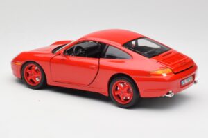 Porsche 911 996 Carrera Rot Limitierte Auflage Bburago 1:18 3385-M1 Metall – Bild 7 von 8