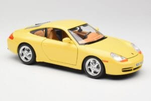 Porsche 911 996 Carrera Gelb Bburago 1:18 30085-M1 Metall – Bild 6 von 8