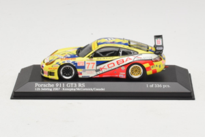 Porsche 911 GT3 RS #77 Konopka / McCormick 12 Hours of Sebring 2007 Minichamps 1:43 400076977 Metall