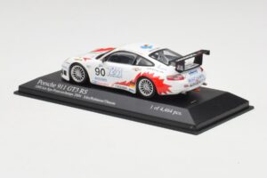 Porsche 911 996 GT3 RS #90 T2M J. Ickx / P. Rabineau 1000km Spa 2004 Minichamps 1:43 400046980 Metall – Bild 3 von 4