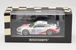 Porsche 911 996 GT3 RS #90 T2M J. Ickx / P. Rabineau 1000km Spa 2004 Minichamps 1:43 400046980 Metall – Bild 4 von 4