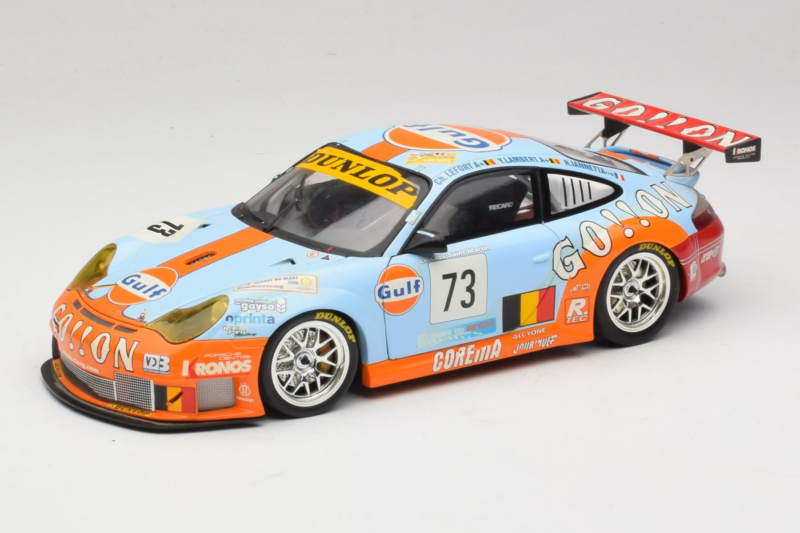 Porsche 911 996 GT3 RSR #73 Y. Lambert / C. Lefort / R. Iannetta 24 Hours of Le Mans 2006 Minichamps 1:18 100066473 Metall