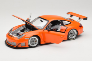 Porsche 911 996 GT3 RSR Orange ALMS 2004 Minichamps 1:18 100046402 Metall – Bild 2 von 8