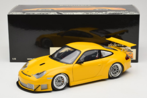 Porsche 911 996 GT3 RSR Yello ALMS 2004 Minichamps 1:18 100046401 Metall – Bild 8 von 8