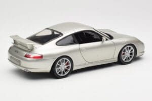 Porsche 911 996 GT3 Silber Hot Wheels 1:18 C2590 Metall – Bild 3 von 8