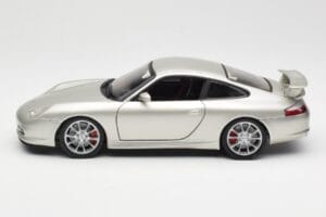 Porsche 911 996 GT3 Silber Hot Wheels 1:18 C2590 Metall – Bild 4 von 8