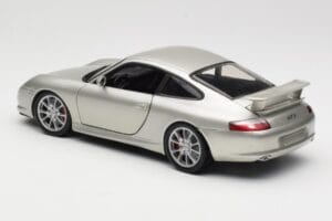 Porsche 911 996 GT3 Silber Hot Wheels 1:18 C2590 Metall – Bild 7 von 8