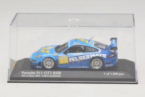 Porsche 911 GT3 R #77 M. Lieb / R. Lietz / W. Henzler 24 Hours of Le Mans 2009 Minichamps 1:43 400096977 Metall – Bild 5 von 5