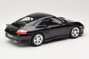 Porsche 911 996 Turbo Schwarz Bburago 1:18 18-12030 Metall – Bild 3 von 8