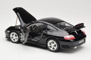 Porsche 911 996 Turbo Schwarz Bburago 1:18 18-12030 Metall – Bild 5 von 8