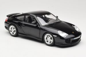 Porsche 911 996 Turbo Schwarz Bburago 1:18 18-12030 Metall – Bild 6 von 8