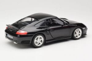Porsche 911 996 Turbo Schwarz Bburago 1:18 3367 Metall – Bild 3 von 8