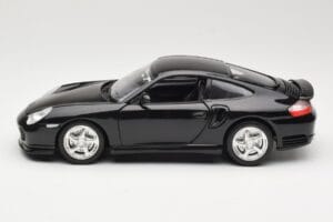 Porsche 911 996 Turbo Schwarz Bburago 1:18 3367 Metall – Bild 4 von 8