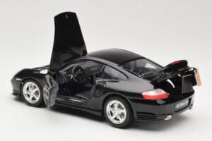 Porsche 911 996 Turbo Schwarz Bburago 1:18 3367 Metall – Bild 5 von 8