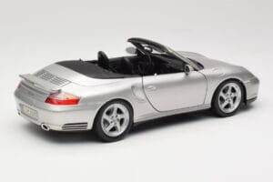 Porsche 911 996 Turbo Cabriolet Silber Maisto 1:18 31660 Metall – Bild 3 von 8