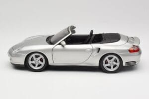 Porsche 911 996 Turbo Cabriolet Silber Maisto 1:18 31660 Metall – Bild 4 von 8