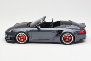 Porsche 911 997 Cabriolet Liberty Walk Grau GT Spirit 1:18 GT463 Resin – Bild 3 von 6