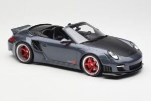 Porsche 911 997 Cabriolet Liberty Walk Grau GT Spirit 1:18 GT463 Resin – Bild 4 von 6