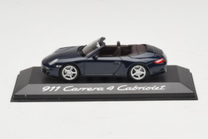 Porsche 911 997 Carrera 4 Cabriolet Dunkelblau Minichamps 1:43 WAP02015216-P1 Metall