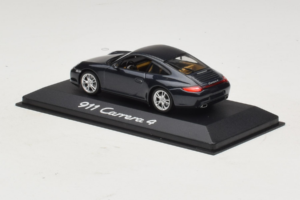Porsche 911 997 Carrera 4 Dark Blue Metallic Minichamps 1:43 WAP02001518 Metall – Bild 3 von 4