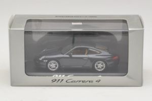 Porsche 911 997 Carrera 4 Dark Blue Metallic Minichamps 1:43 WAP02001518 Metall – Bild 4 von 4